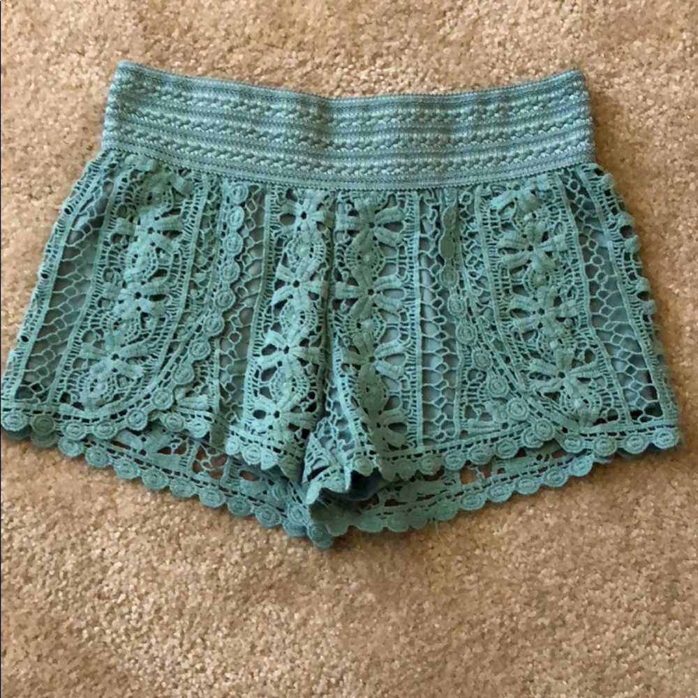 Crochet shorts size S by Rewind